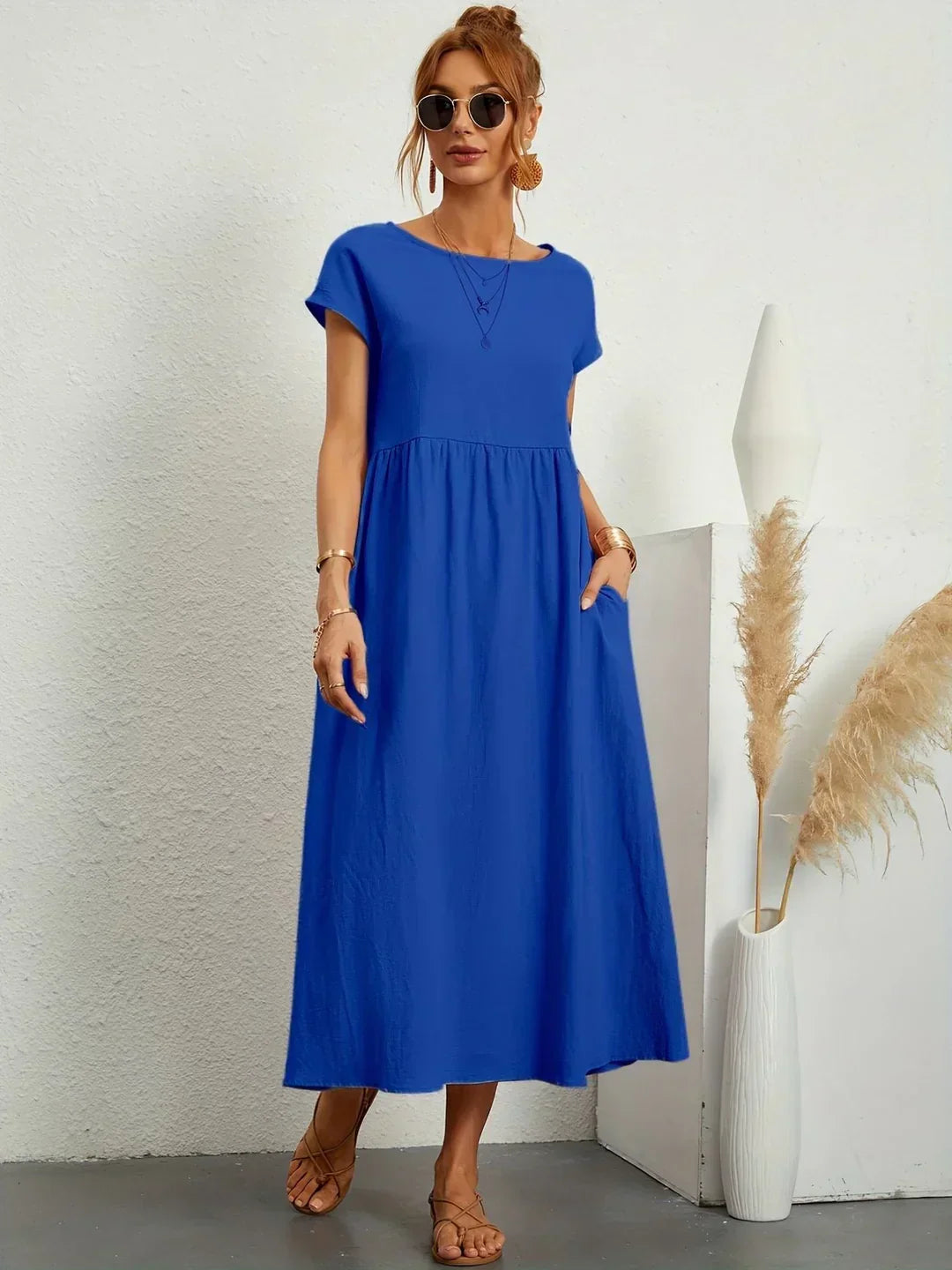 Jimena — Vestido fluido de elegancia atemporal