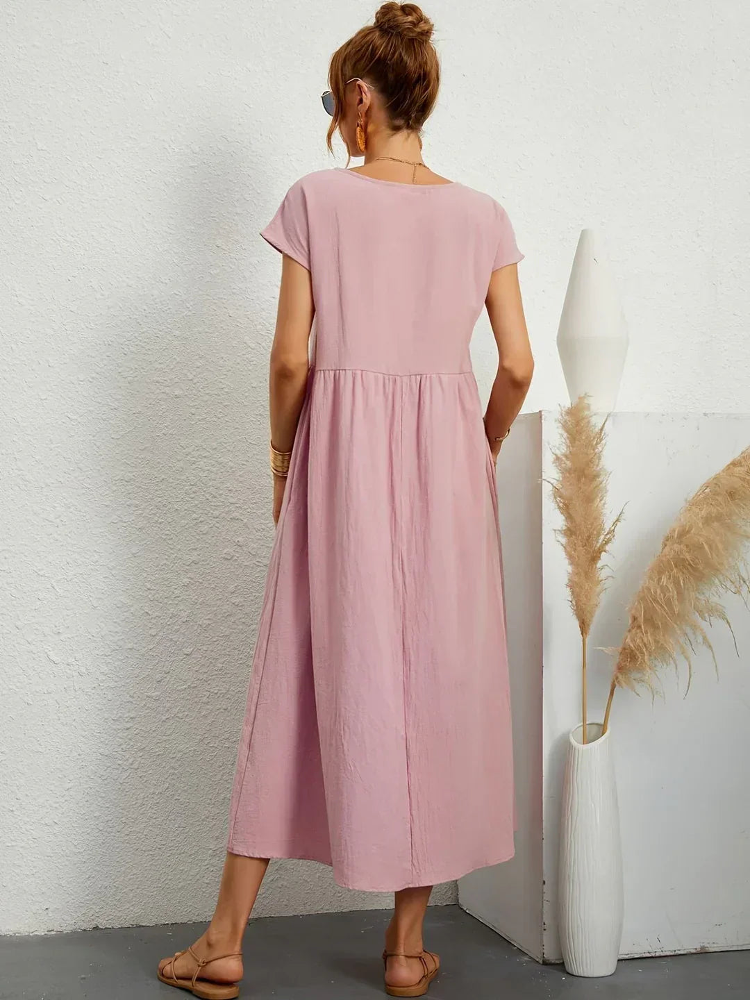 Jimena — Vestido fluido de elegancia atemporal