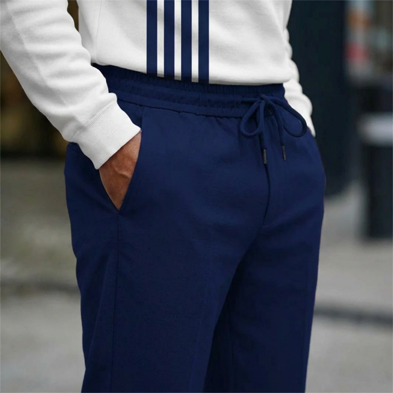 Javier - Conjunto Jersey + pantalón de hombre con estampado gráfico